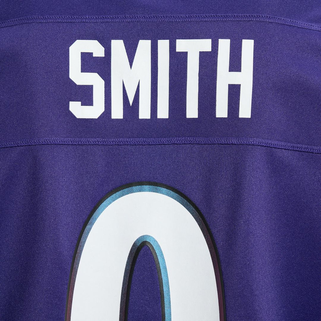 Baltimore Ravens Roquan Smith Nike Purple Game Jersey