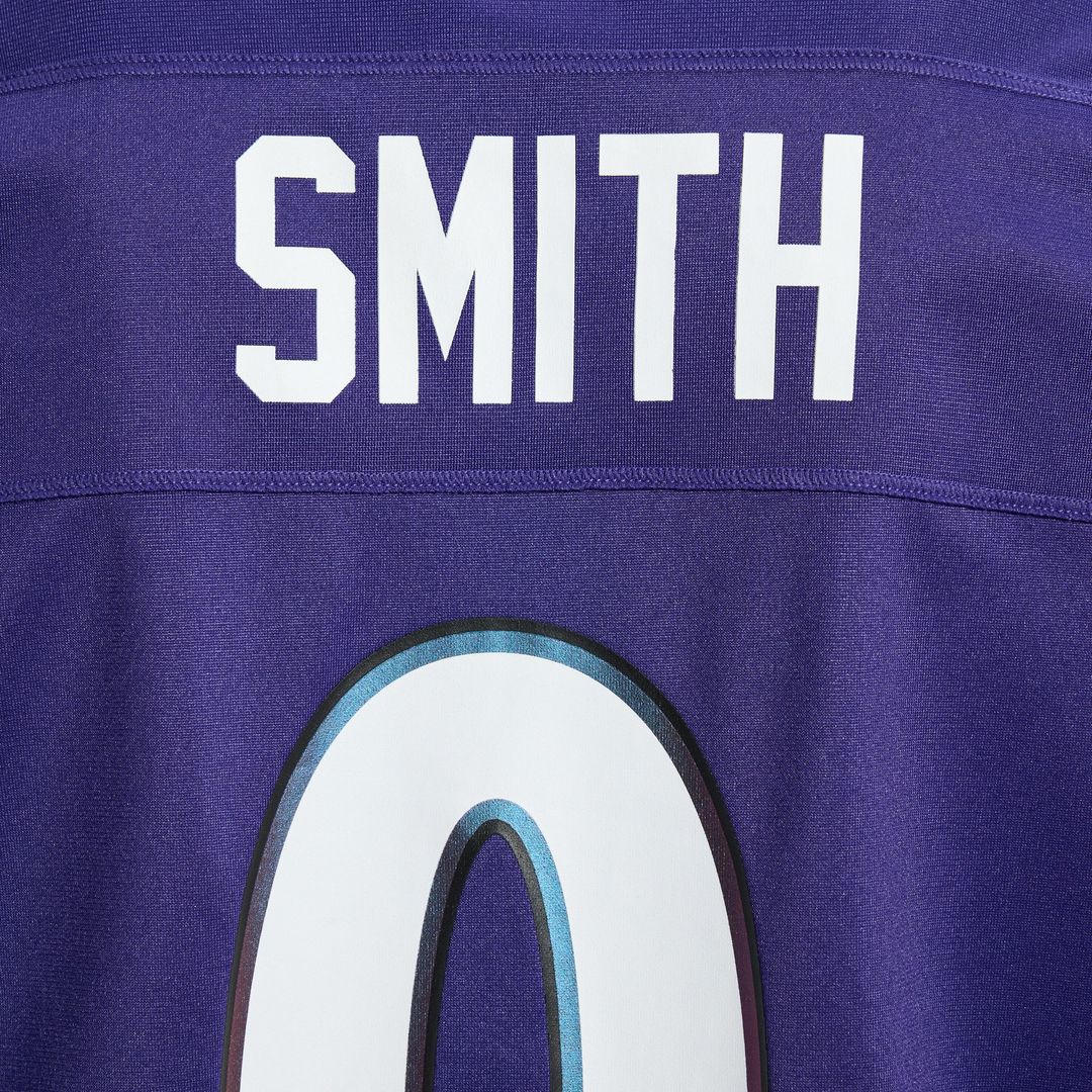 Baltimore Ravens Roquan Smith Nike Purple Game Jersey