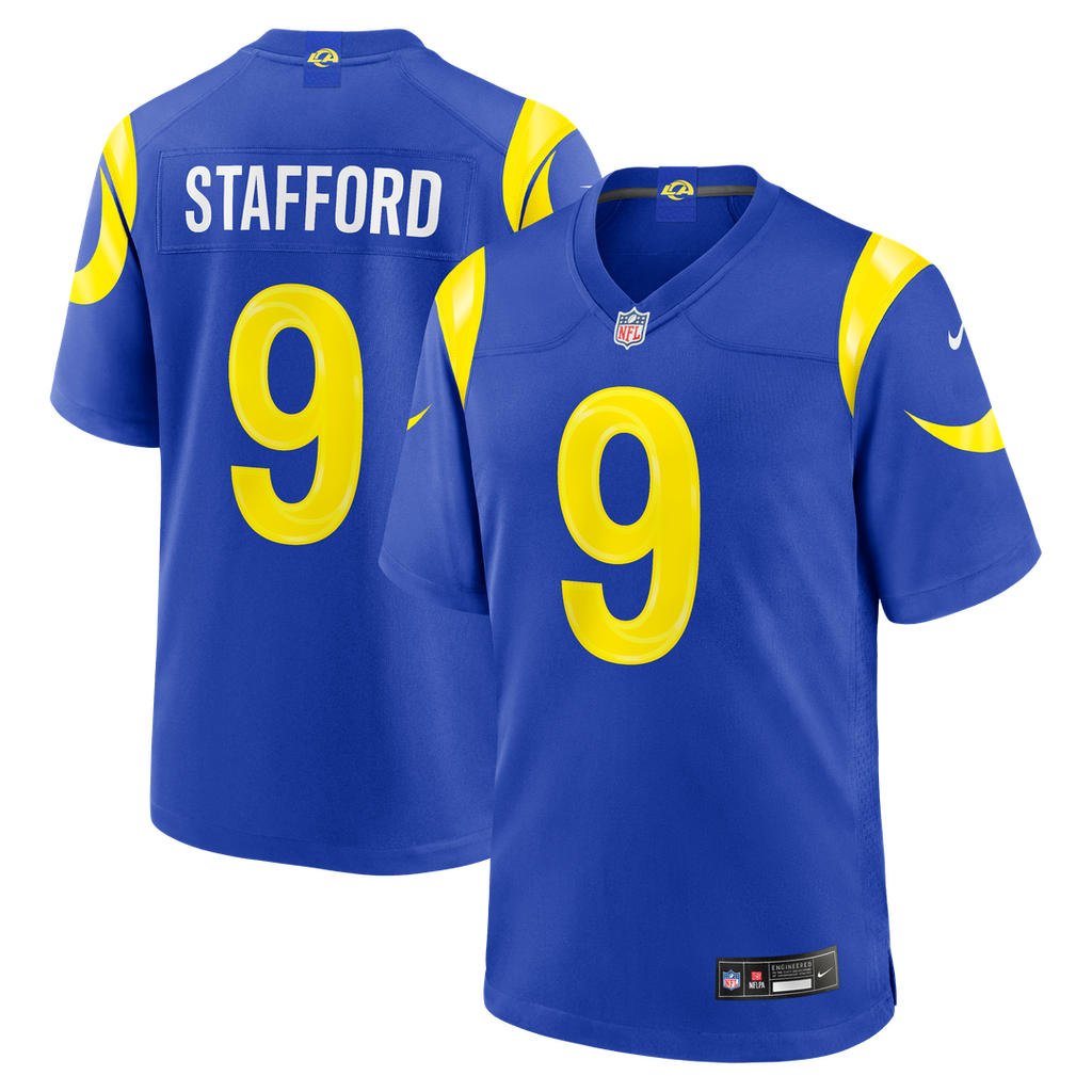 Los Angeles Rams Matthew Stafford Nike Royal Team Game Jersey