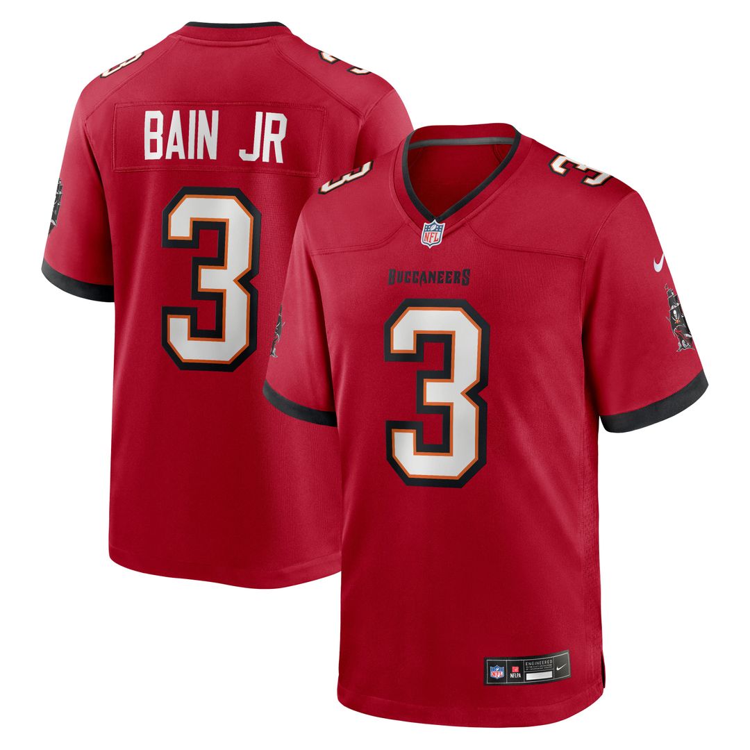 Tampa Bay Buccaneers Rueben Bain Jr. Nike Red Game Jersey