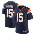Denver Broncos Nik Bonitto Nike Navy Alternate Game Jersey