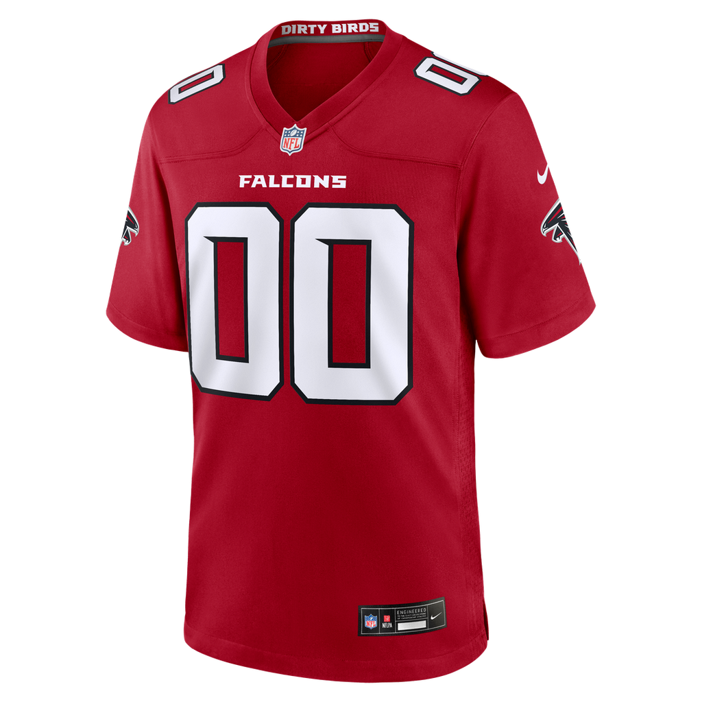 Atlanta Falcons Nike Red Custom Jersey