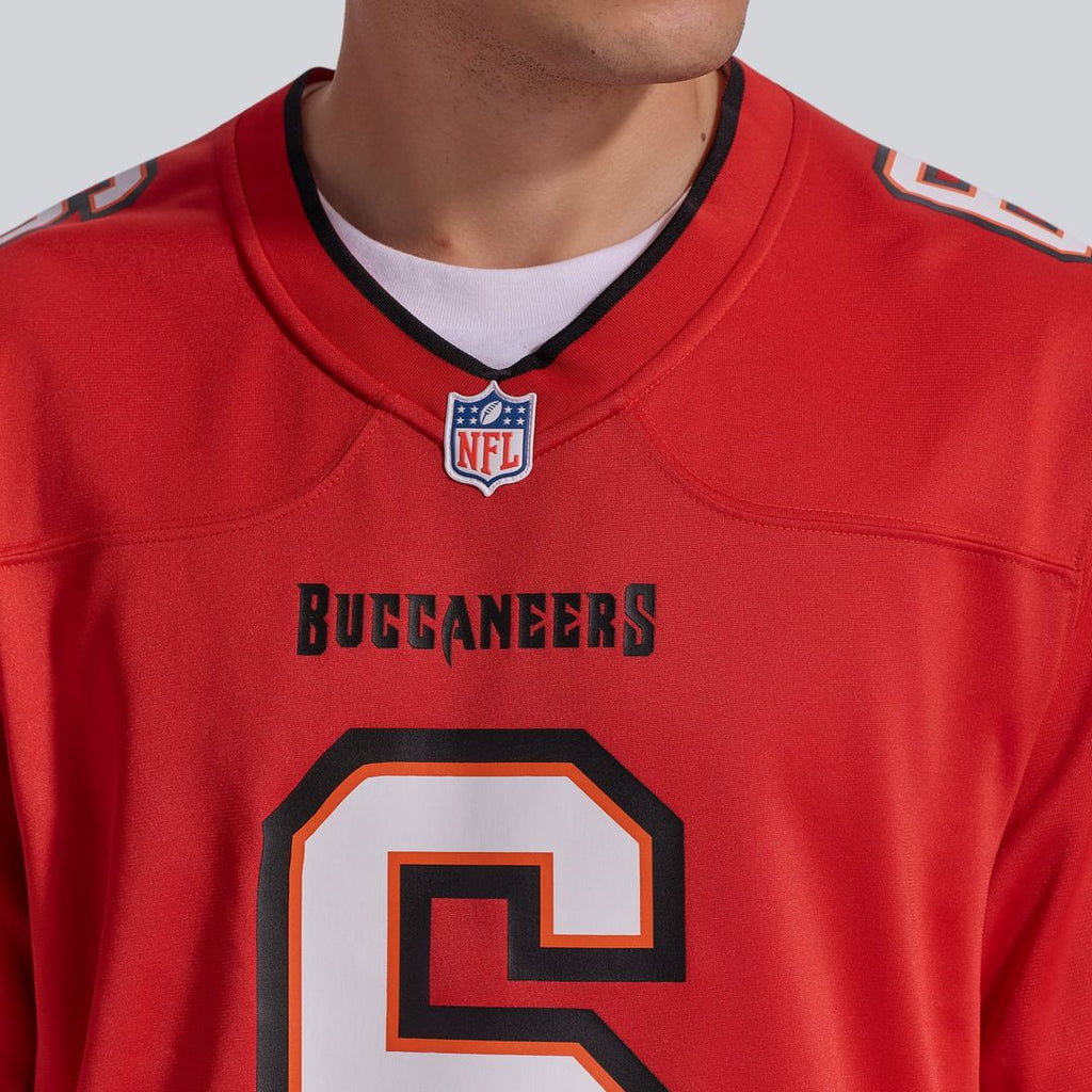 Tampa Bay Buccaneers Baker Mayfield Nike Red Game Jersey