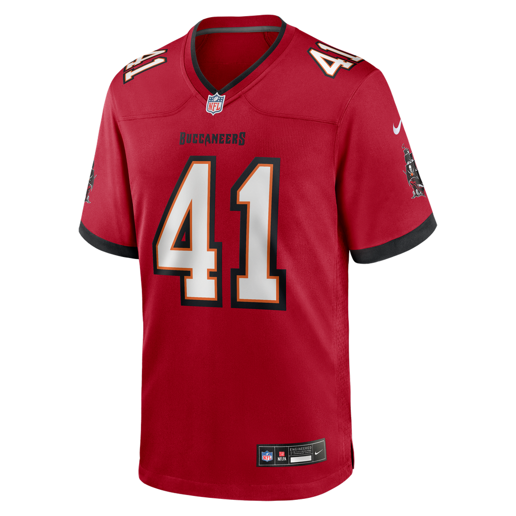 Tampa Bay Buccaneers Ko Kieft Nike Red Game Jersey