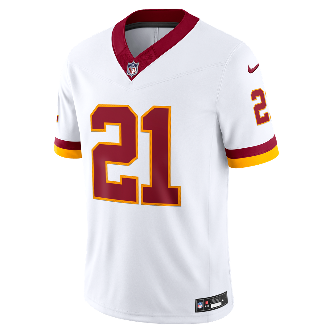 Washington Commanders Sean Taylor Nike White Vapor FUSE Stitched Retired Limited Jersey