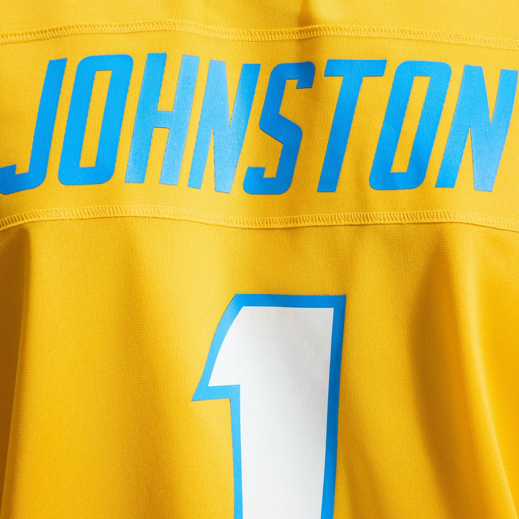 Los Angeles Chargers Quentin Johnston Nike Navy Alternate Super Chargers Game Jersey