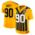 Pittsburgh Steelers T.J. Watt Nike Gold Alternate Vapor FUSE Stitched Limited Jersey