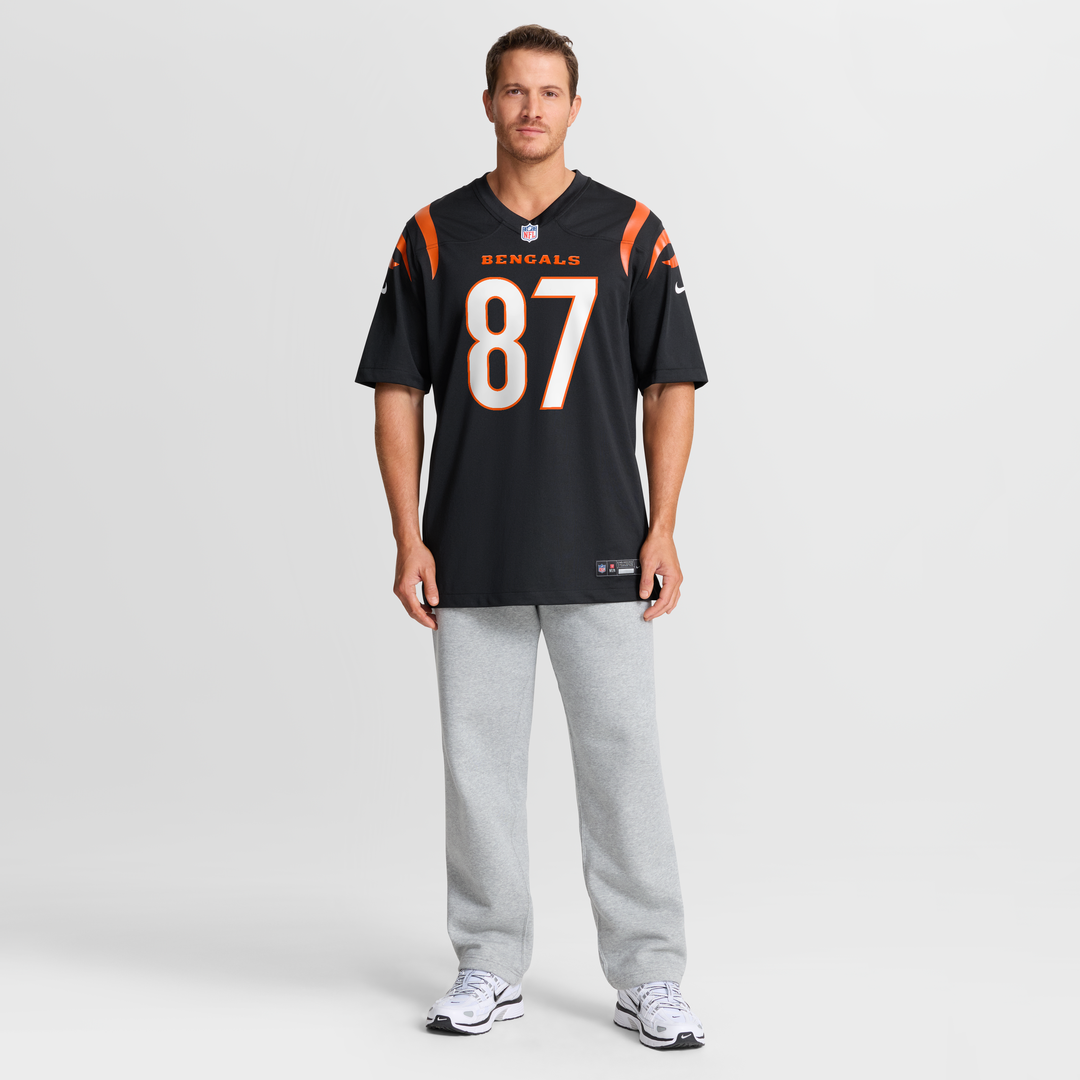 Cincinnati Bengals Tanner Hudson Nike Black Home Game Jersey