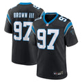 Carolina Panthers Bobby Brown III Nike Black Game Jersey