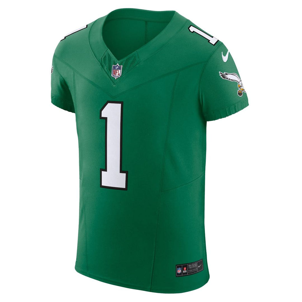 Philadelphia Eagles Jalen Hurts Nike Kelly Green Alternate Vapor FUSE Elite Jersey