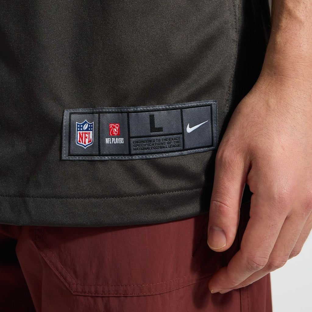 Tampa Bay Buccaneers Baker Mayfield Nike Pewter Alternate Game Jersey