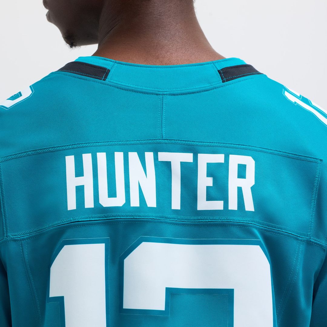 Jacksonville Jaguars Travis Hunter Nike Teal Team Limited Jersey