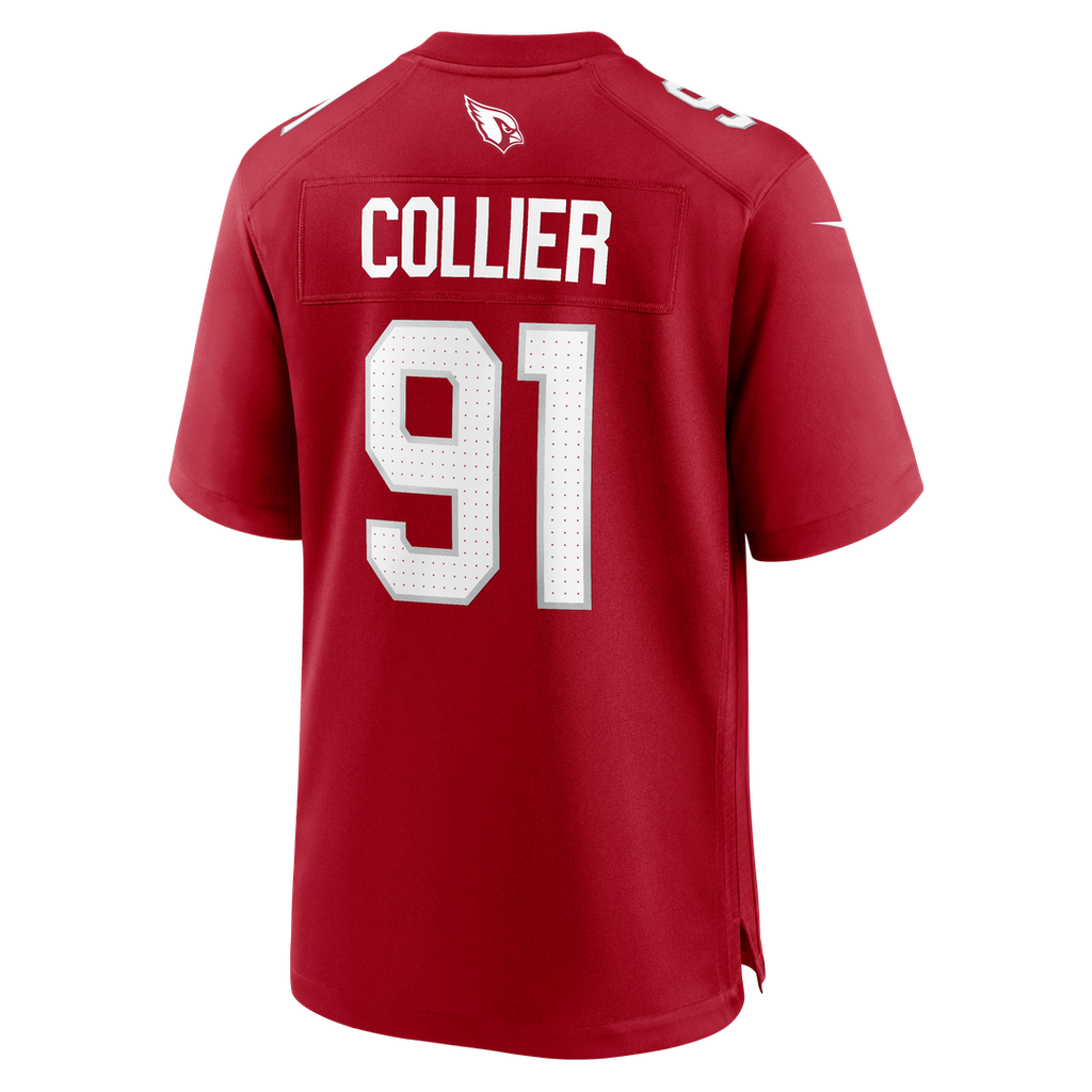 Arizona Cardinals L.J. Collier Nike Cardinal Game Jersey