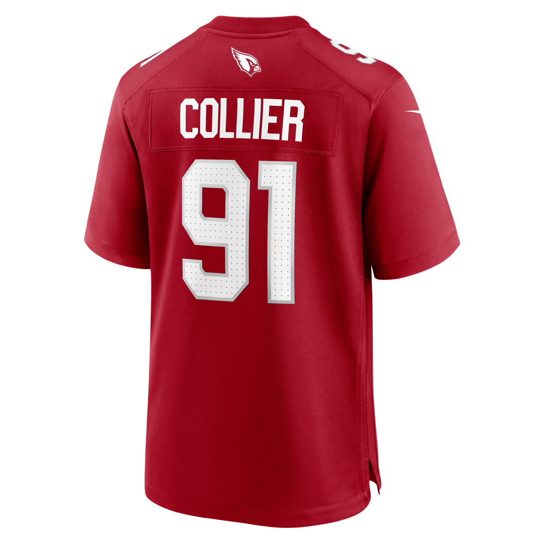 Arizona Cardinals L.J. Collier Nike Cardinal Game Jersey