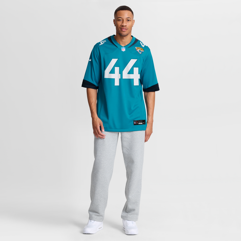 Jacksonville Jaguars Travon Walker Nike Black Game Jersey