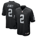 Las Vegas Raiders Ashton Jeanty Nike Black Game Jersey