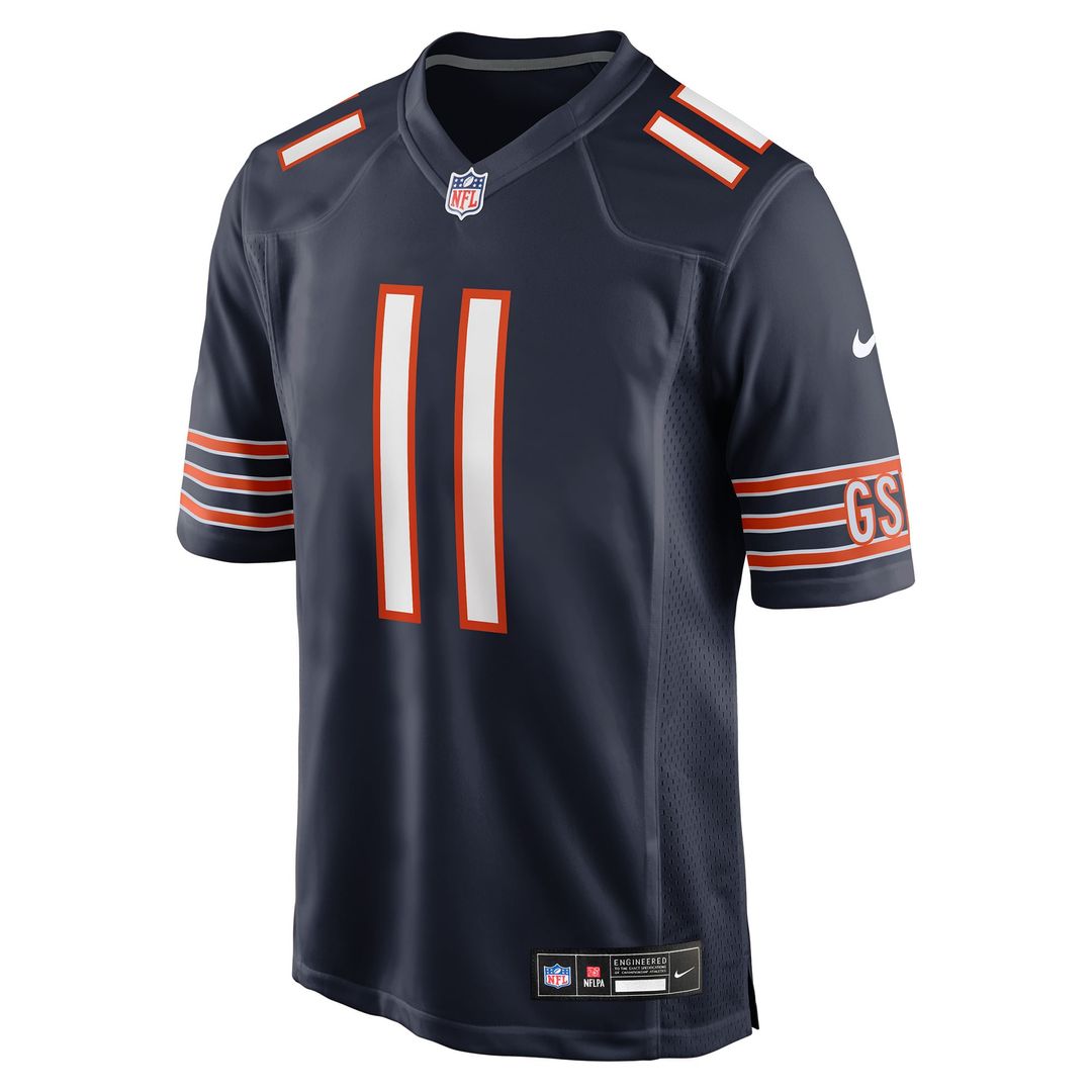 Chicago Bears Case Keenum Nike Navy Game Jersey