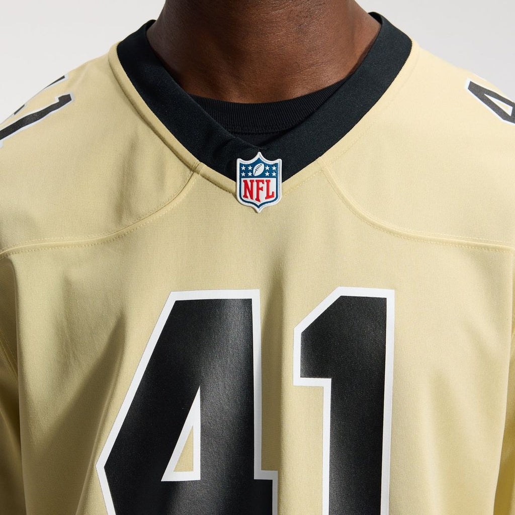 New Orleans Saints Alvin Kamara Nike White Alternate Game Jersey