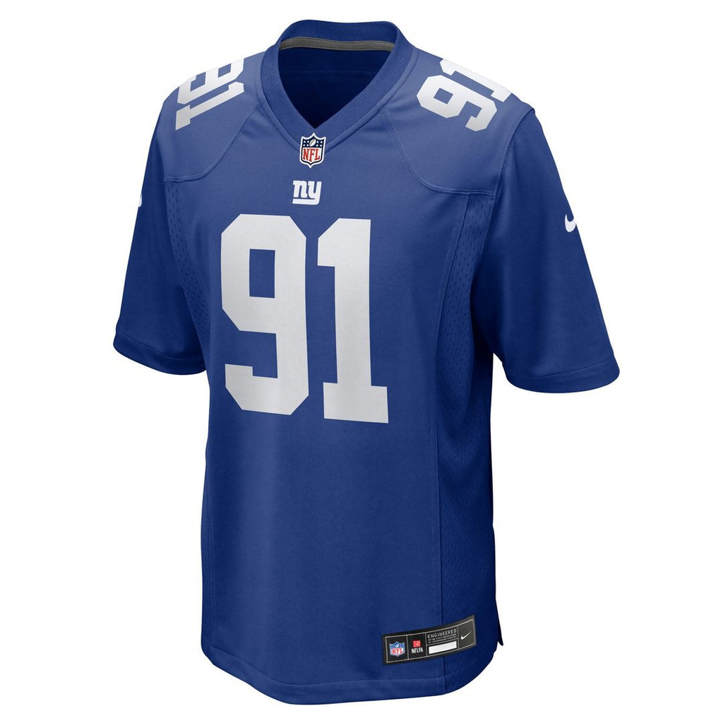 New York Giants Darius Alexander Nike Royal Game Jersey