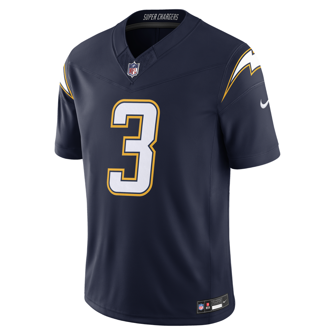 Los Angeles Chargers Derwin James Jr. Nike Navy Alternate Super Chargers Vapor FUSE Stitched Limited Jersey