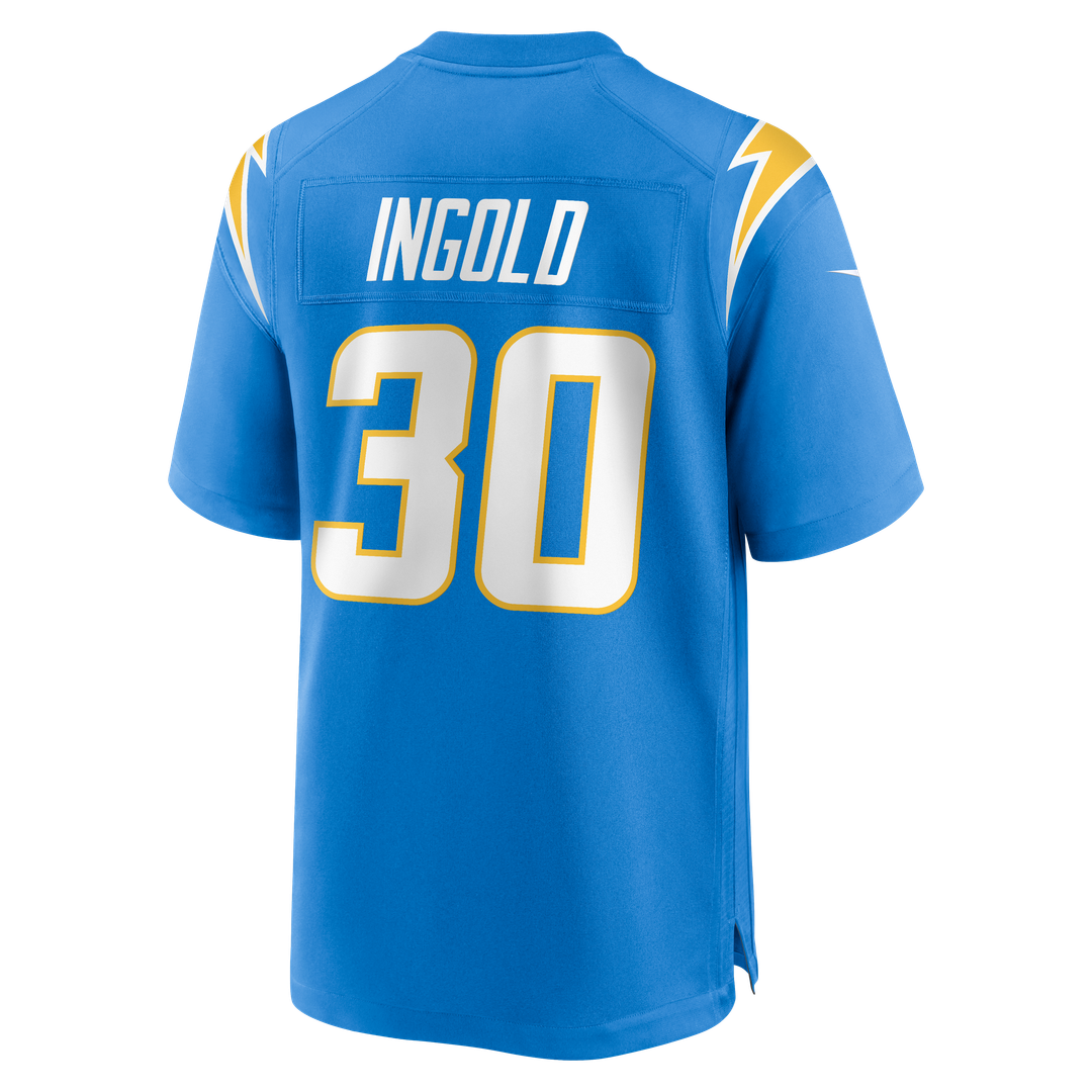 Los Angeles Chargers Alec Ingold Nike Powder Blue Game Jersey
