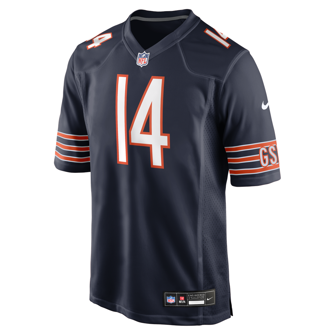 Chicago Bears Kalif Raymond Nike Navy Game Jersey