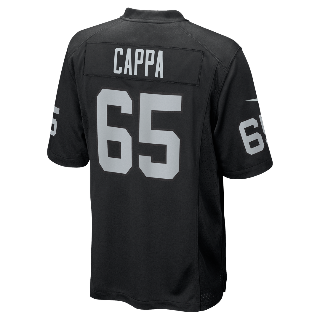 Las Vegas Raiders Alex Cappa Nike Black Game Jersey