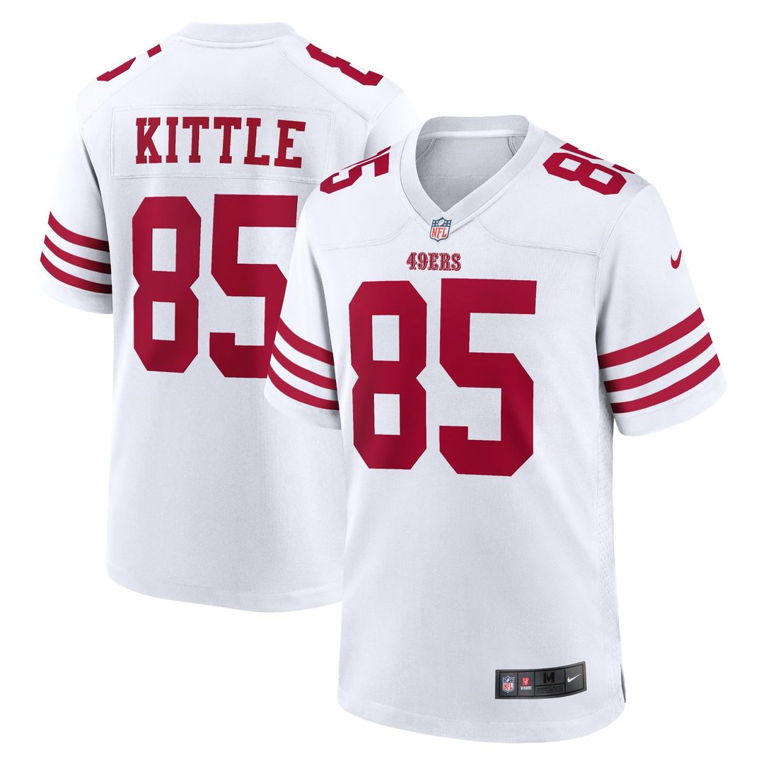 San Francisco 49ers George Kittle Nike Scarlet Game Jersey