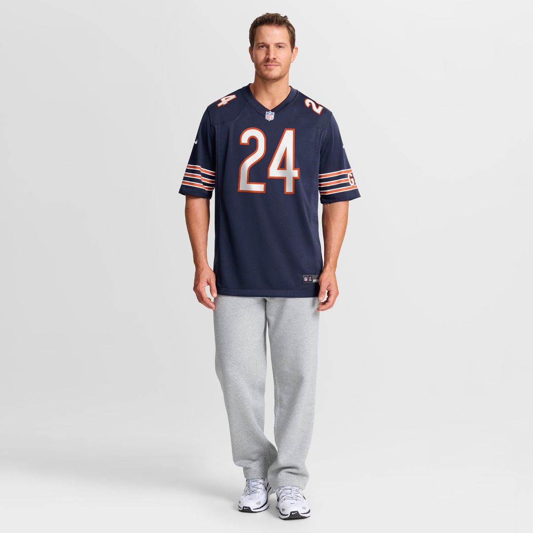 Chicago Bears Malik Muhammad Nike Navy Game Jersey