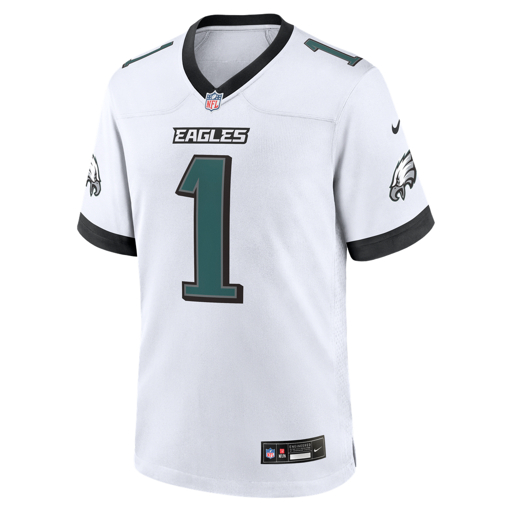 Philadelphia Eagles Jalen Hurts Nike Midnight Green Game Jersey