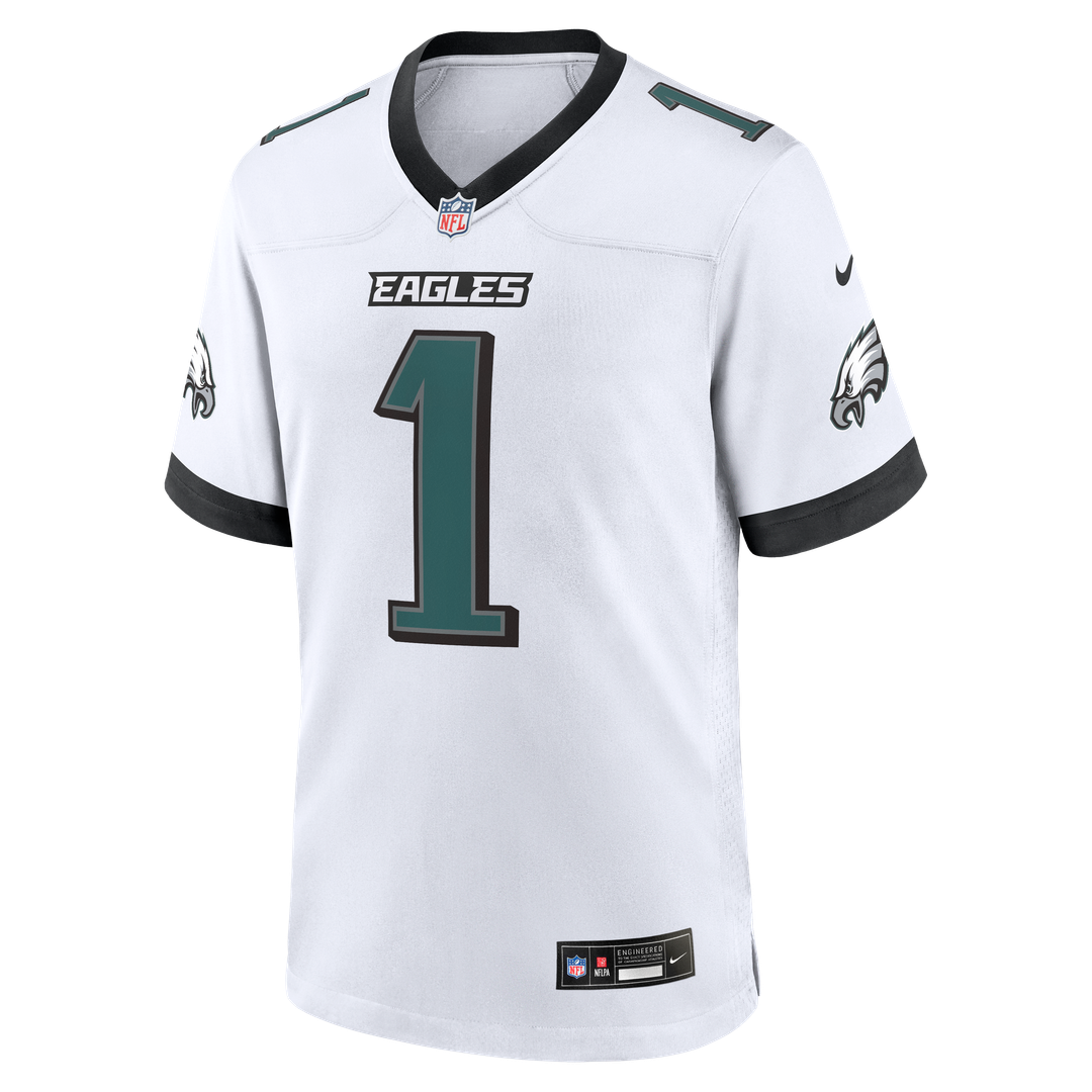 Philadelphia Eagles Jalen Hurts Nike Midnight Green Game Jersey