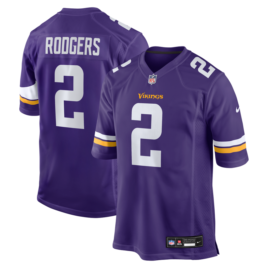 Minnesota Vikings Isaiah Rodgers Nike Purple Game Jersey