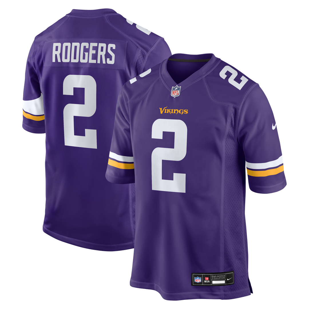Minnesota Vikings Isaiah Rodgers Nike Purple Game Jersey