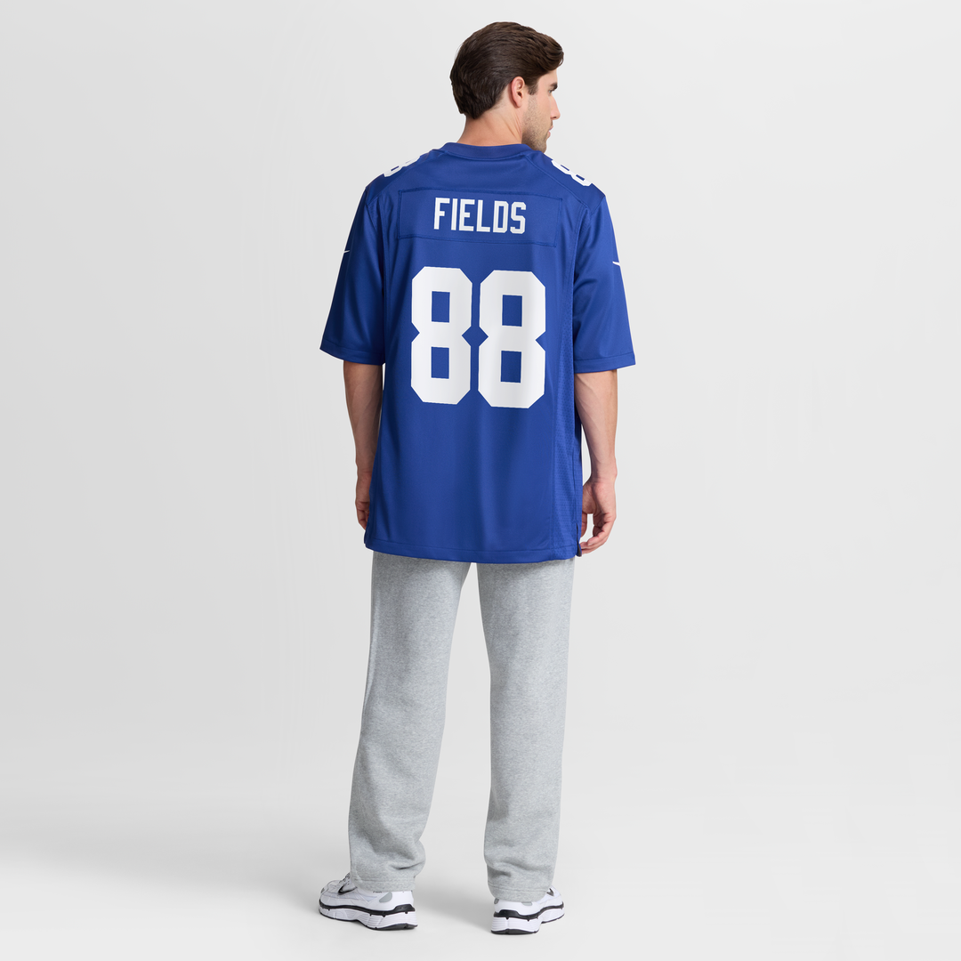 New York Giants Malachi Fields Nike Royal Game Jersey