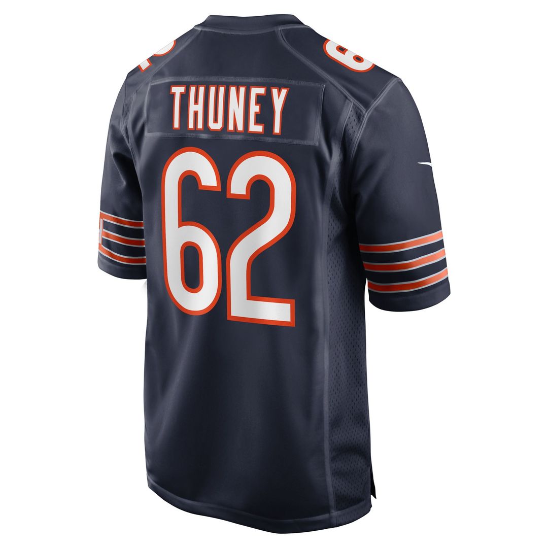 Chicago Bears Joe Thuney Nike Navy Game Jersey