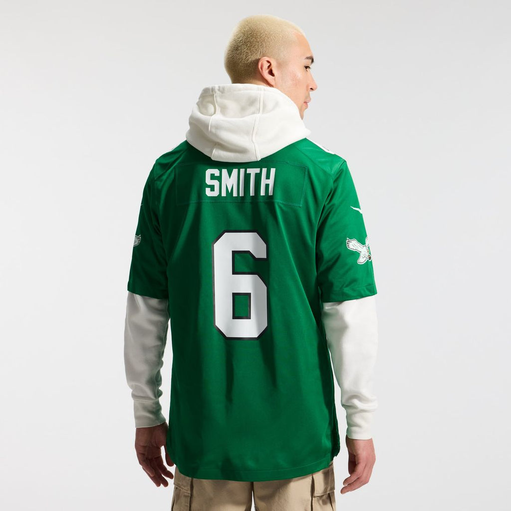 Philadelphia Eagles DeVonta Smith Nike Kelly Green Alternate Game Jersey
