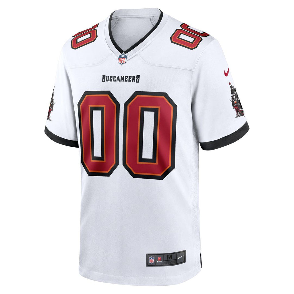 Nike White Tampa Bay Buccaneers White Custom Jersey