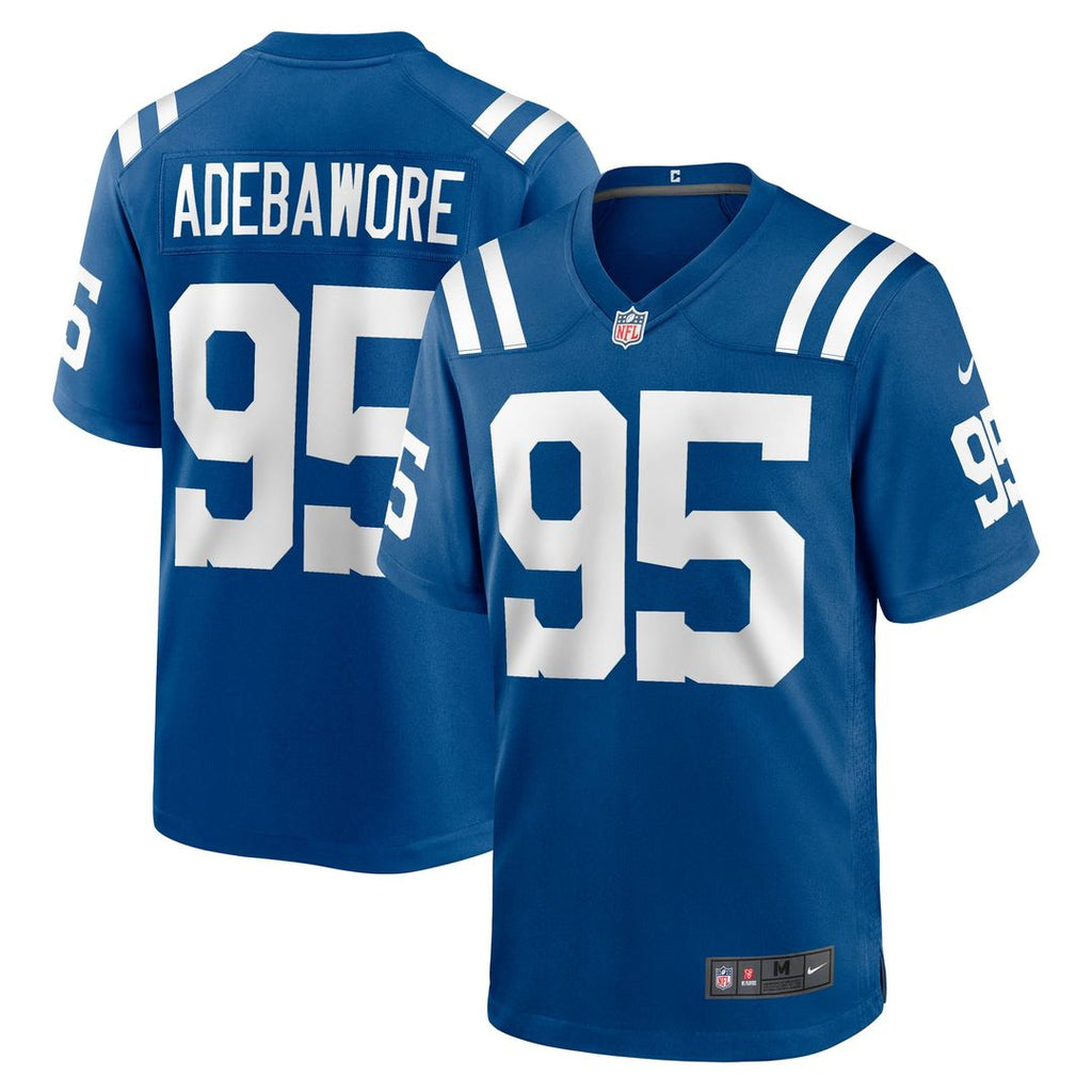 Indianapolis Colts Adetomiwa Adebawore Nike Royal Game Jersey