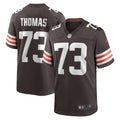Cleveland Browns Joe Thomas Nike Brown Retired Game Jersey