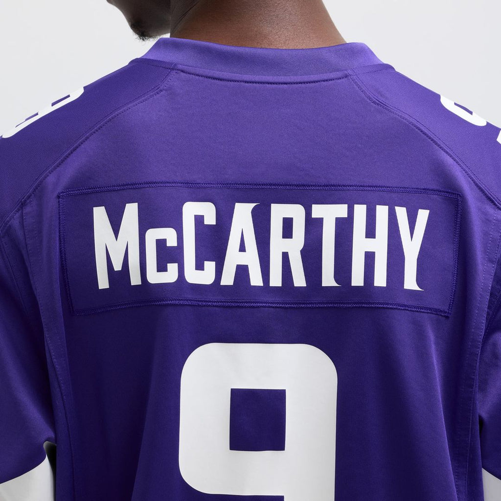 Minnesota Vikings J.J. McCarthy Nike Purple Game Jersey