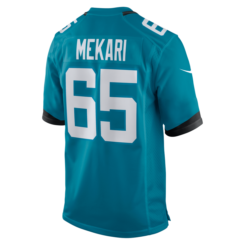 Jacksonville Jaguars Patrick Mekari Nike Teal Game Jersey