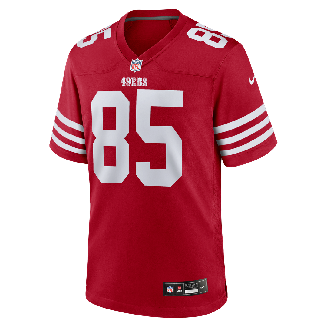 San Francisco 49ers George Kittle Nike White Game Jersey