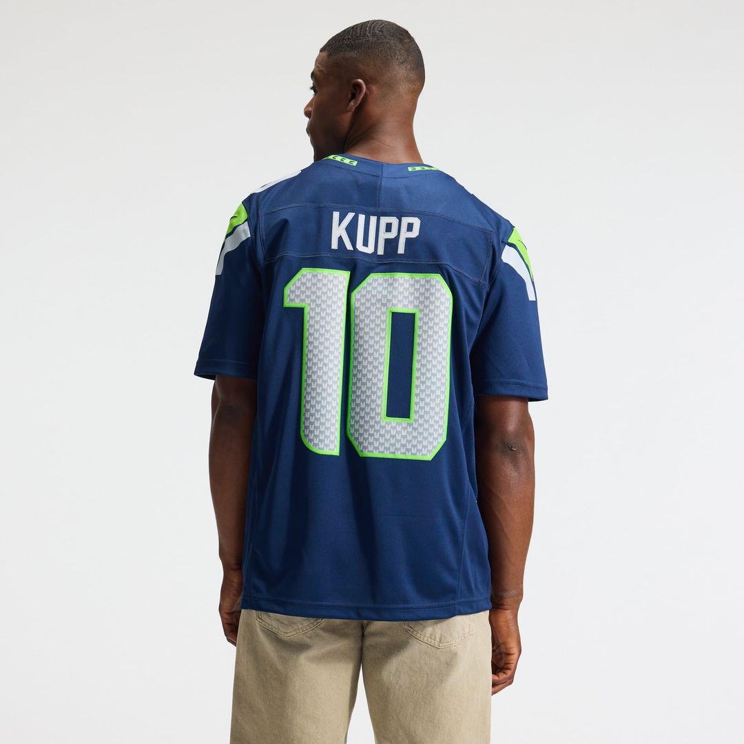 Seattle Seahawks Cooper Kupp Nike College Navy Team Vapor FUSE Stitched Limited Jersey