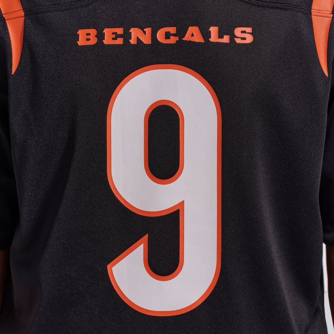 Cincinnati Bengals Joe Burrow Nike Black Game Jersey