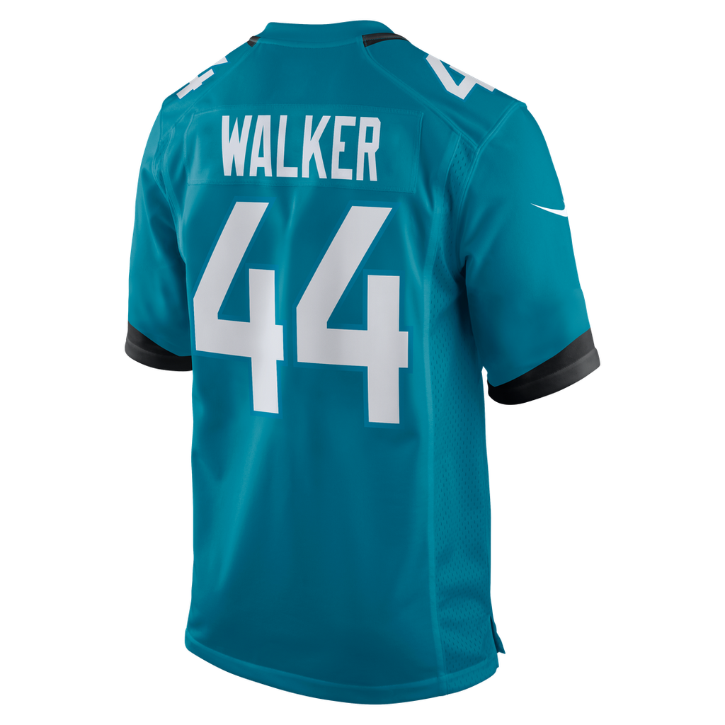 Jacksonville Jaguars Travon Walker Nike Teal Game Jersey