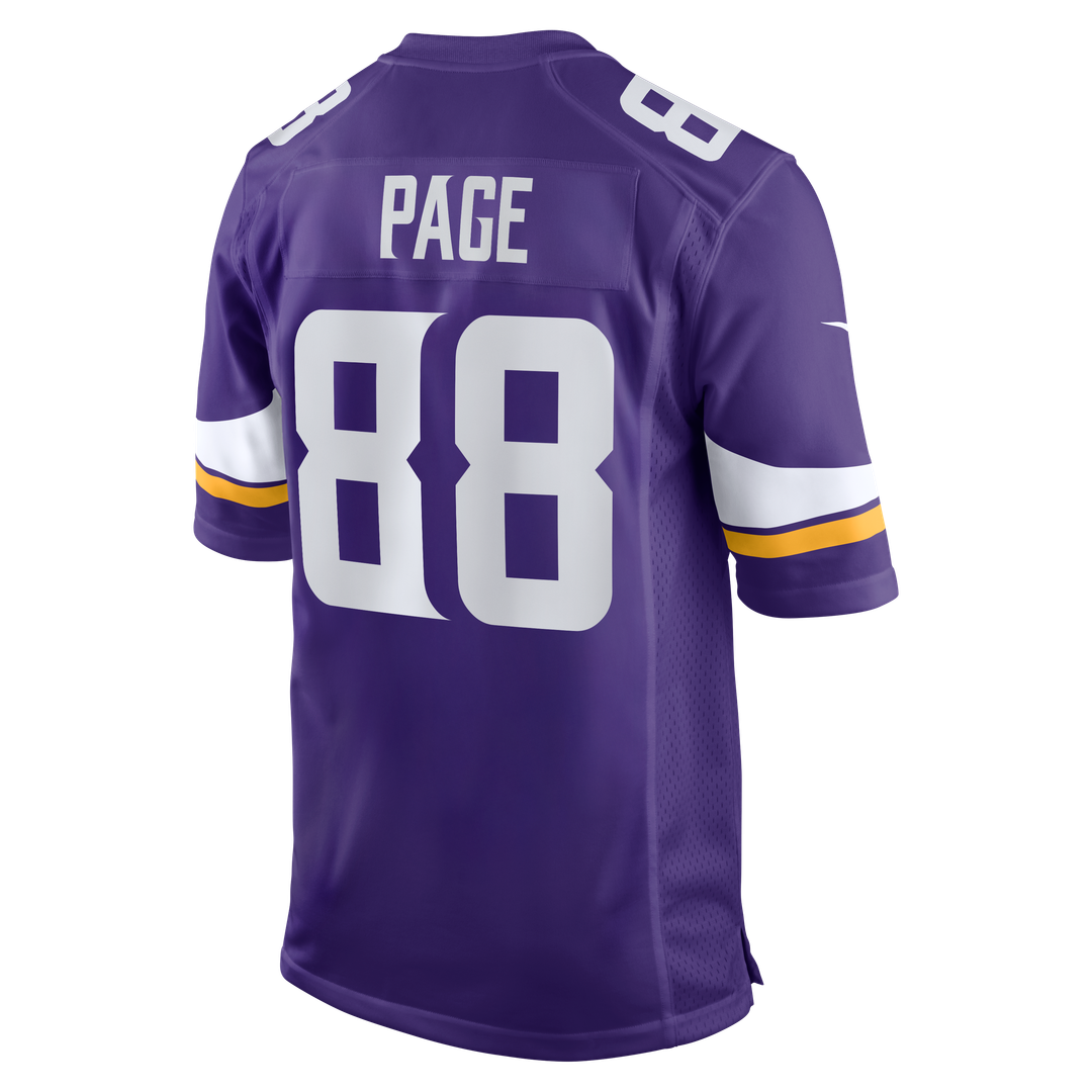 Minnesota Vikings Alan Page Nike Purple Retired Player Game Jersey