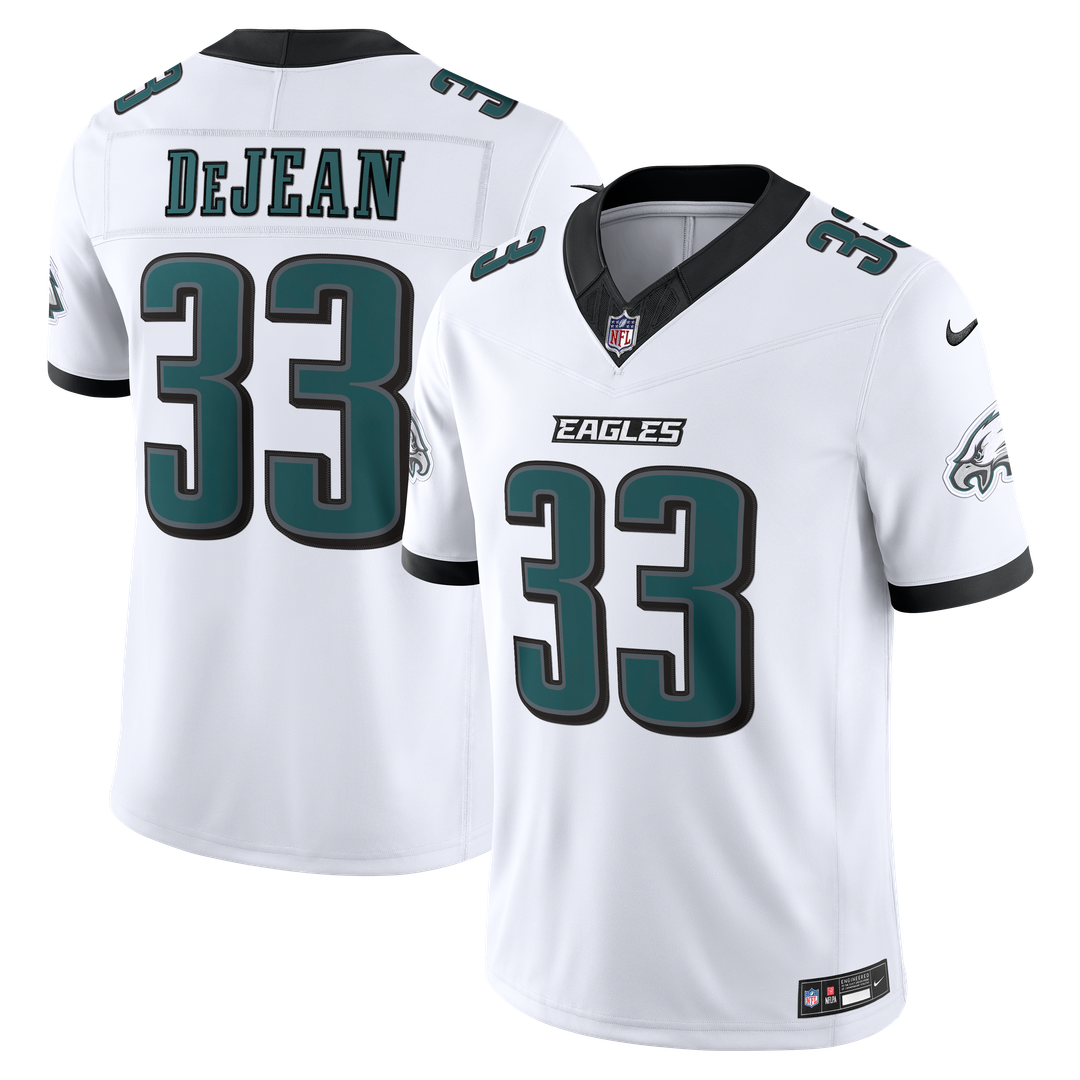 Philadelphia Eagles Cooper DeJean Nike Black Alternate Vapor FUSE Stitched Limited Jersey