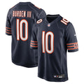 Chicago Bears Luther Burden III Nike Navy Game Jersey