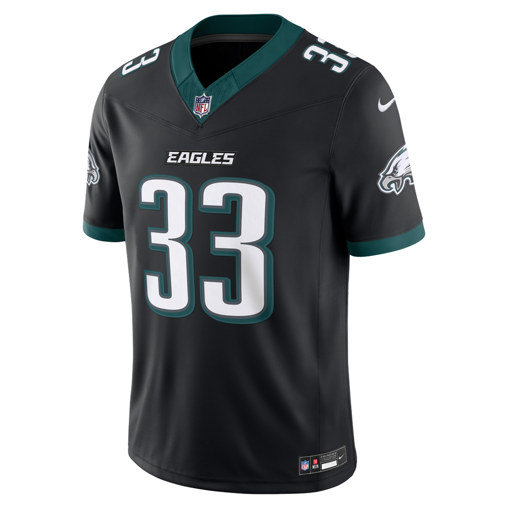 Philadelphia Eagles Cooper DeJean Nike Black Alternate Vapor FUSE Stitched Limited Jersey