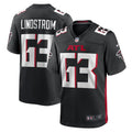 Atlanta Falcons Chris Lindstrom Nike Black Game Jersey
